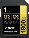 Lexar SDXC Pro 1800x U3 UHS-II R280/W210 (V60) 1TB