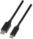 LogiLink USB3.2 Gen 1x1 USB-C to DisplayPort 1.2, 3m