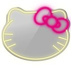 Manta MASNL129WH Style Neon Lights Cat With A Bow LED Neon Mirror