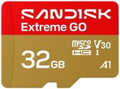Extreme Go MicroSD UHS-I 32GB SDSQXGN-032G-GN6MN