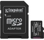 MEMORY MICRO SDXC 128GB UHS-I/W/ADAPTER SDCS3/128GB KINGSTON