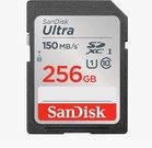 SANDISK MEMORY CARD SDXC 256GB UHS-I/SDSDUNC-256G-GN6IN