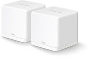 Mercusys AC1300 Whole Home Mesh Wi-Fi System Halo H30G (2-Pack) 802.11ac, 400+867 Mbit/s, Ethernet LAN (RJ-45) ports 2, Mesh Support Yes, MU-MiMO Yes, White