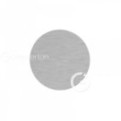 Metalinis diskas 38 mm. sidabrinis matinis (50 vnt)