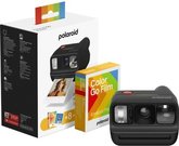 Polaroid Go Gen 3 Black + Color Film Bundle (8 Photos)