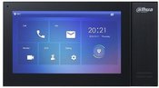 IP domofono monitorius baltas 7 colių, PoE, veikia tik SIP protokolu, juodas