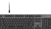 Natec Amberjack | Keyboard | Wired | US | Linear | White backlight, Hot-swappable switches, Anti-ghosting, Built-in memory, Macro recording | Black/Gray