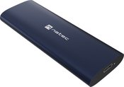 Natec | Rhino M.2 NVME Lite USB-C External, Gen 2 Steel Navy | Solid-state drive interface NVMe
