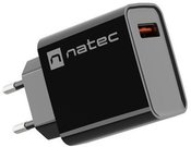 Natec USB Charger Ribera 1x USB-A black