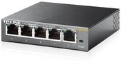 TP-LINK Switch TL-SG105E Web Management, Desktop, 1 Gbps (RJ-45) ports quantity 5, Power supply type External