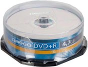 Omega DVD+R 4,7GB 16x 25шт