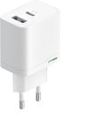 OPPO SUPERVOOC 45W Dual-Port Charger, OSAB4CB4AE, White | Charger