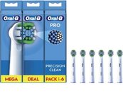 Oral-B | Precision Clean Brush Set | EB20RX-6 | Heads | For adults | Number of brush heads included 6 | White