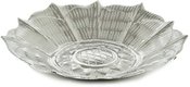 Padėklas Žiedas metalinis sidabro spl. 20x20x5 cm SAVEX