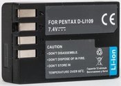 Pentax, baterija D-Li109