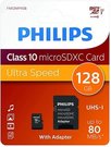 Philips MicroSDXC Card 128GB Class 10 UHS-I U1 incl. Adapter