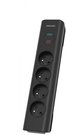 Philips surge protector 2m SPN7040BA/60 Black