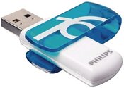 Philips USB 2.0 16GB Vivid Edition Blue