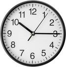 Platinet wall clock Wink, black (45954)