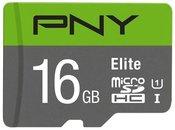 PNY Memory card microSDHC Elite 16GB P-SDU16GU185GW-GE