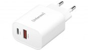 Intenso Power Adapter W30AC wei&szlig; 1x USB-A 1x USB-C 30W