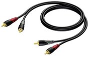 PROCAB CABLE 2X RCA/CINCH MALE -2X RCA/CINCH MALE 1,5