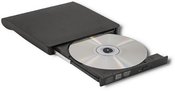 Qoltec external DVD/CD writer USB 3.0, black