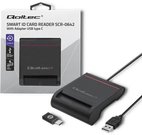 Qoltec Smart chip card scanner USB 2.0 Plug&play