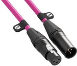 R&Oslash;DE XLR CABLE-6m pink