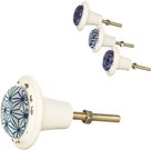 Rankenėlė baldams medinė D4 cm (mix - 4 raštų) Japandi Sass & Belle 110119