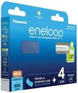 Įkraunamos baterijos Panasonic ENELOOP BK-4MCDEC4BE, 750 mAh, 2100 (4xAAA)