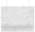 Walimex šviesos difuzorius, 300x300cm