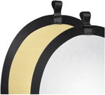 walimex Foldable Reflector gold/silver, &Oslash;56cm