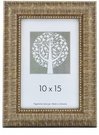 Rėmelis 10x15 plast 3536 bronza šv Niko | 30 mm**