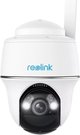 Reolink B4GPT2K03 Go Series G430 2K+ 4G LTE Wire Free Camera, White | Reolink