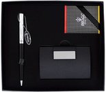 Rinkinys parkeris Scotch black +dėklas vizitinėms PRW55D REGAL
