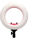 Caruba Round Vlogger 12 inch LED set met tas   Pink  (MENZ)