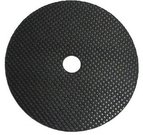 Caruba rubber cover plate (45 mm) with 3/8&rdquo; cutout