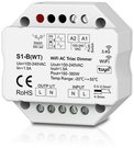S1-B(WT) vieno kanalo 230V valdiklis, TRIAC, Push-Dimm, Tuya, Wi-Fi