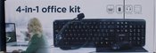 SALE OUT. Gembird KBS-UO4-01 Multimedia office set, black, US-Layout | SALE OUT. | Gembird 4-in-1 Multimedia office set | KBS-UO4-01 | Keyboard, Mouse, Pad and Headset Set | Wired | Mouse included | US | Black | DAMAGED PACKAGING