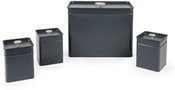 Salter BW126131EU7 Marino 4-Piece Bread Bin & Canister Set