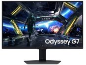 Samsung Odyssey G7 | S27DG702EU | 27 in | Fast IPS | 4K UHD (2160p) 3840 x 2160 at 144 Hz | 350 cd/m&sup2; | 2xHDMI, DisplayPort | Height, pivot (rotation), swivel, tilt | Speaker(s) | Built-in Ethernet