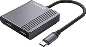 Sandberg 136-44 USB-C Dock 2xHDMI+USB+PD