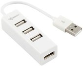 Sbox USB 4 Ports USB HUB H-204W white