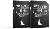AngelBird AV PRO SD 64GB V30 Nikon 2 PACK
