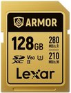Lexar SDXC ARMOR Gold UHS-II U3, Stainless Steel, IP68 R280/W210 (V60) 128GB