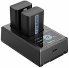 SmallRig 3818 NP FW50 Camera Batterij en Oplaad Kit