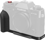SmallRig 5663 L-Shaped Mount Plate with Silicone Handle for FUJIFILM X-T30 / T30 II / T30 III Black