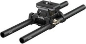 SmallRig 6761 Arca-Type Mount Plate with 15mm Dual Rod Clamp