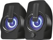 Speaker|TRUST|Gemi RGB|P.M.P.O. 12 Watts|1xAudio-In|Black|22948